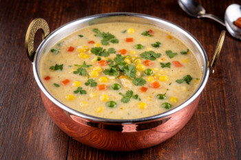 SWEET CORN VEG SOUP 