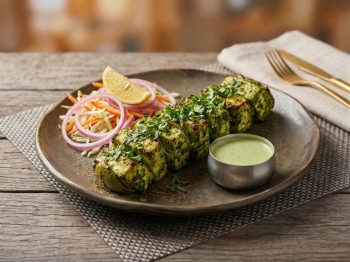 Pudina paneer tikka